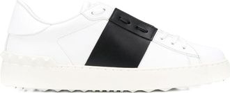 Valentino Garavani Open Leather Sneakers-Donna