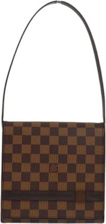 Louis Vuitton Pre-owned Shoulder Bags, female, Brown, Size: ONE SIZE Pre-owned Canvas Shoulder Bag