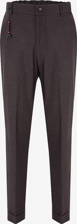 Marco Pescarolo Klassische Karoflanellhose Manu