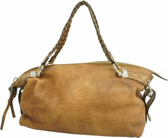 Gucci Brown Leather Tote Bag (Pre-Owned)