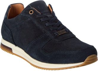 Dune London Trilogy Suede & Leather Sneaker