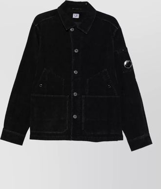 C.P. Company corduroy single-breasted coat
