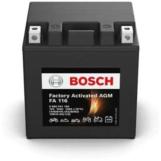 Bosch Bater&iacute;a De Moto Fa116 (yb10l-a2/b2-12n10-3a-1 ) 10ah 120a 12v