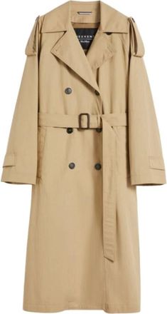 Max Mara Dames, Mantels, Beige, Maat: 3XS