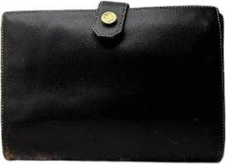 Loewe Pre-owned Leather Clutch - Dames - Vintage Accessoires - Bruin - ONE Size - Leer - Vintage
