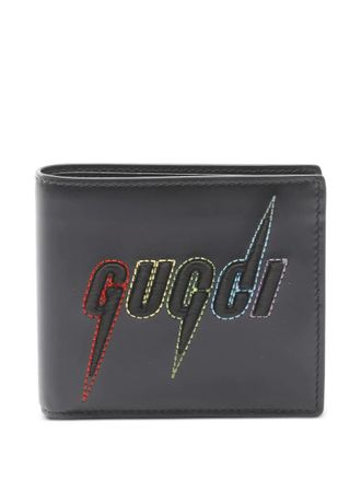 Gucci 2010s Blade bi-fold leather wallet - Black
