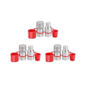 OEM Adecuado Para Acoplamientos Hidr&aacute;ulicos De Conexi&oacute;n R&aacute;pida De 3 Piezas Y 1/2 Pulgada Npt, Acoplamientos De Conexi&oacute;n R&aacute;pida Para Paneles De Cargadoras 