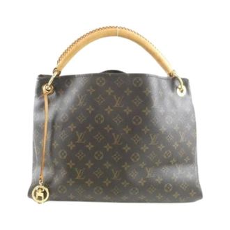 Louis Vuitton Pre-owned Artsy MM Schoudertas - Dames - Pre-owned - Bruin - Maat: ONE Size