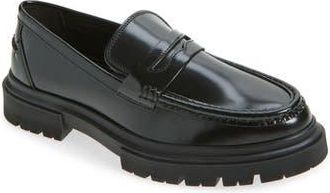 Steve Madden Zante Loafer in Black Box at Nordstrom Rack, Size 10.5