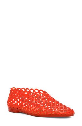Steve Madden Grove Jelly Flat in Red at Nordstrom, Size 11