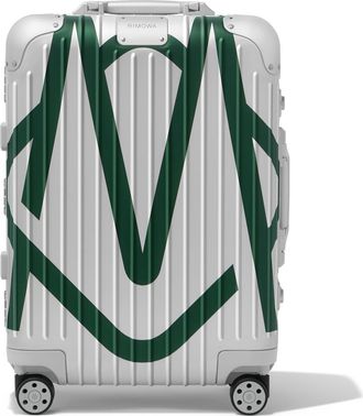 Rimowa Original Cabin Monogram Suitcase in Silver - Aluminium - 55x40x23