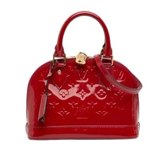 Louis Vuitton Pre-owned Handbags, female, Red, Size: ONE SIZE Pre-owned Alma BB