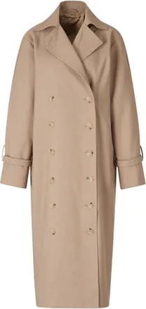 Toteme Organic Cotton-Blend Double-Breasted Trench Coat