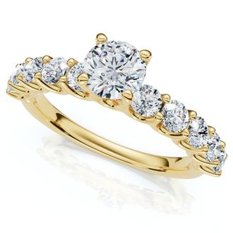 Pompeii3 2Ct Diamond Engagement Ring 14k Gold Lab Grown