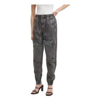Diesel Mujer, Pantalones, Gris, Talla: M
