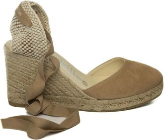 Espadrilles Schoenen, Dames, Bruin, 38 EU, Katoen, Colin Ante Wedge