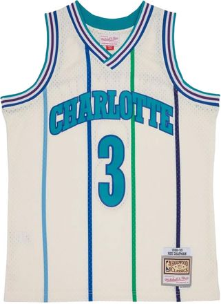 Mitchell & Ness x NBA Canotta a righe Hornets 1988 Rex Chapman - Toni neutri