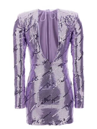 Rotate Sequin Dress - Purple