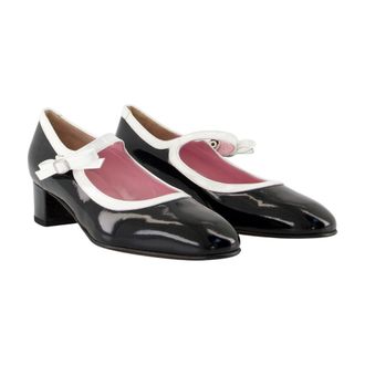 Carel Womens Kina Pumps Black Calfskin