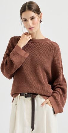 Brunello Cucinelli Sparkling net sweater in Red at Nordstrom, Size Xx-Small Eu