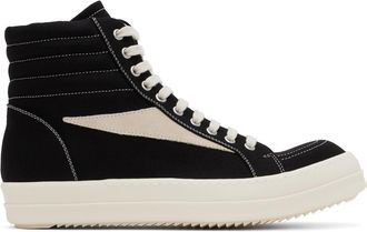 【RICK OWENS】スニークス ハイトップ キャンバス スニーカー RICK OWENS DRKSHDW | ABSTRACT SNEAKS TRANSPARENT ハイカット