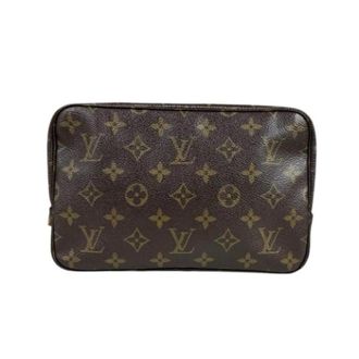 Louis Vuitton Pre-owned Clutches, female, Brown, Size: ONE SIZE Pre-owned Monogram Clutch