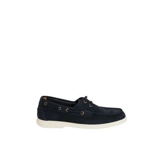 HUGO BOSS Schoenen, Heren, Blauw, 46 EU, Leer, Sienne Boat