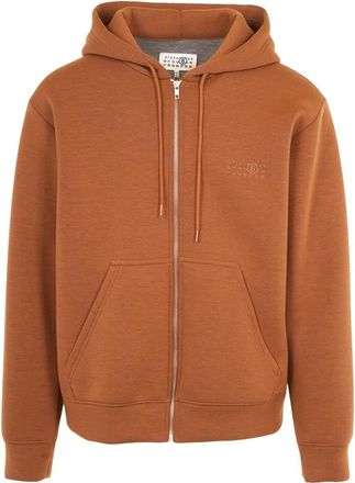 Maison Margiela Giacca Felpa - - Sweatshirts & Hoodies - Uomo - Marrone - L