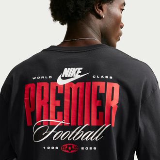 Nike Mens Premier Soccer Long-Sleeve T-Shirt in Black | IO6250-010