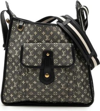 Louis Vuitton Pre-owned Mary Kate Cross Body Bag - Dames - Vintage Schoudertas - Zwart - ONE Size - Leer - Vintage