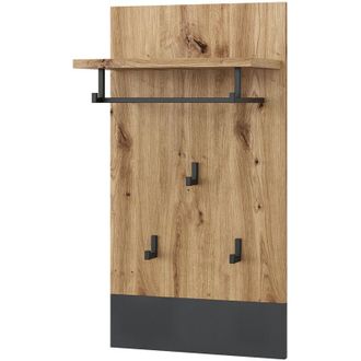 Vicco Appendiabiti da parete Selena, Antracite, 44 x 83 cm