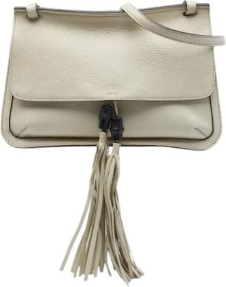 Gucci Borsa a spalla Bamboo Daily Pre-owned - - Pre-owned - Donna - Beige - ONE SIZE