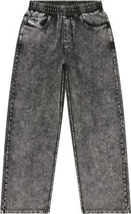 Diesel P-Stuk Trainingsbroeken - Heren - Loose Fit Jeans - Grijs - L - Katoen - Jeans