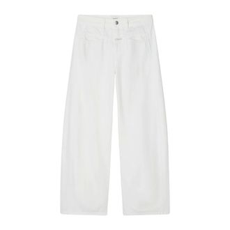 Closed Closed, Loose-fit Jeans, female, White, Size: W26 Barrel Jeans Tori-X