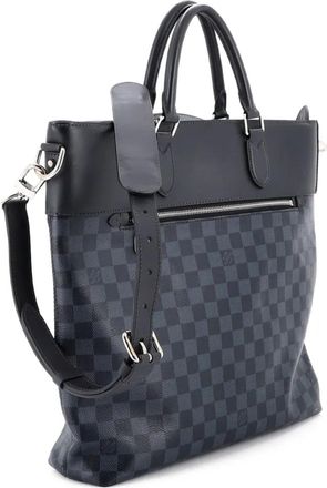 Louis Vuitton Newport Tote Damier Cobalt satchel - Zwart