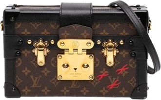 Louis Vuitton Pre-owned Petite Malle - Dames - Vintage Schoudertas - Bruin - ONE Size - Vintage