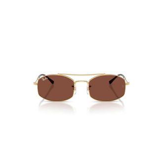Ray-Ban Rb 3719 Zonnebril - unisex - Zonnebrillen - Geel - 54 MM - Accessoires