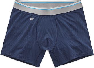 Mack Weldon AIRKNITx HD Performance Boxer Briefs in True Navy at Nordstrom, Size X-Large