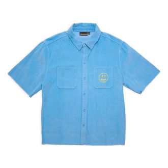 Drew House Corduroy Shirt Pacific Blue DR-SS22-986
