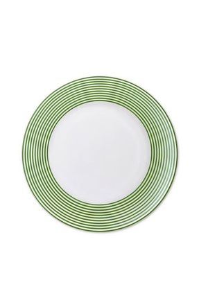 Caskata Newport Verde Stripe Dinner Plate - Porcelain - Set 4 in Green at Nordstrom