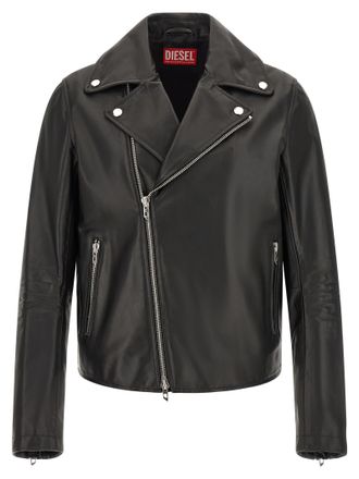 Diesel Cowhide Leather Mens Jacket