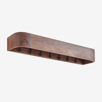 Sklum Sklum - Perchero De Pared En Madera De Acacia Frigia