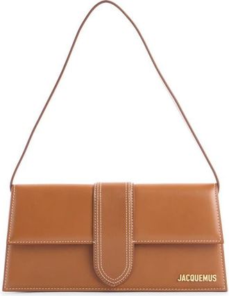 Jacquemus Le Bambino Long Shoulder Bag in Light Brown 2 811 at Nordstrom