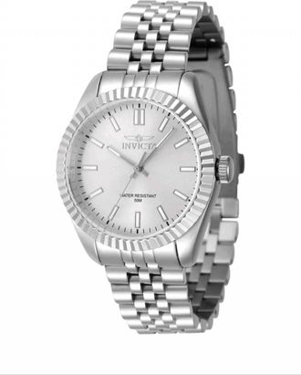 Invicta Womens Specialty Oxford Stainless Steel Watch In Silver