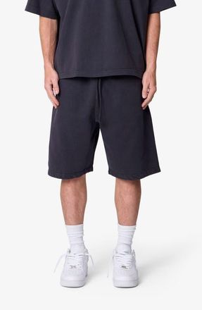 mnml Heavy Basic Sweat Shorts in Washed Black at Nordstrom, Size Xx-Large