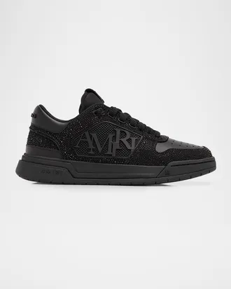 Amiri Men & apos;s Crystal Classic Leather Low-Top Sneakers