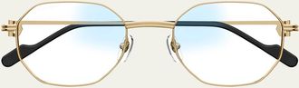 Cartier Round Photochromic Metal Sunglasses