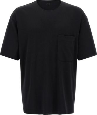 Christophe Lemaire Baumwoll- und Seiden -T -Shirt