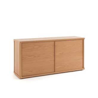 AM.PM Eikenhouten en fineer dressoir, I&Eacute;NA, ontwerp Emmanuel Gallina