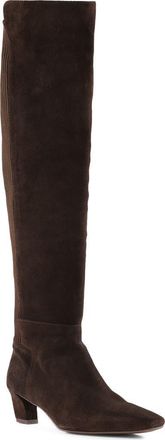 Seychelles Casting Call Leather Over the Knee Boot in Dark Brown at Nordstrom, Size 9.5
